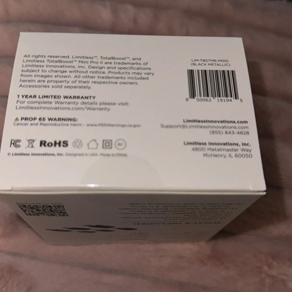 New - | TotalBoost Mini Pro II‎ 6,000mAh Universal Power Bank